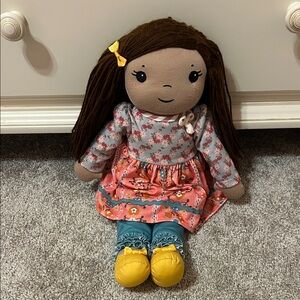 Matilda Jane Collector Doll with Yellow Shoes and Brown Hair
